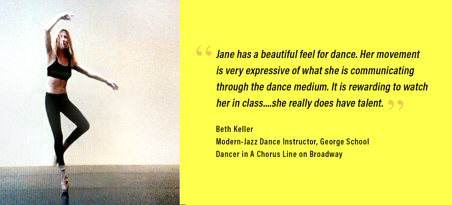 Artist Jane Rubin is a Dancer Who Paints — and Choreographs and Composes Music. In childhood, Jane Rubin was a ballerina considered to have the talent and athletic coordination to dance professionally.