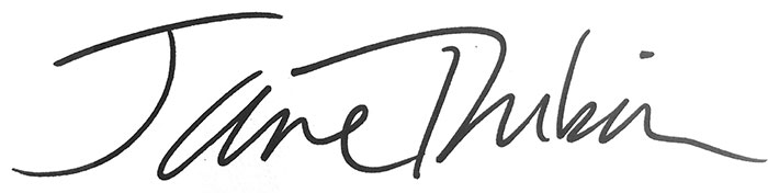 Jane Rubin's Signature